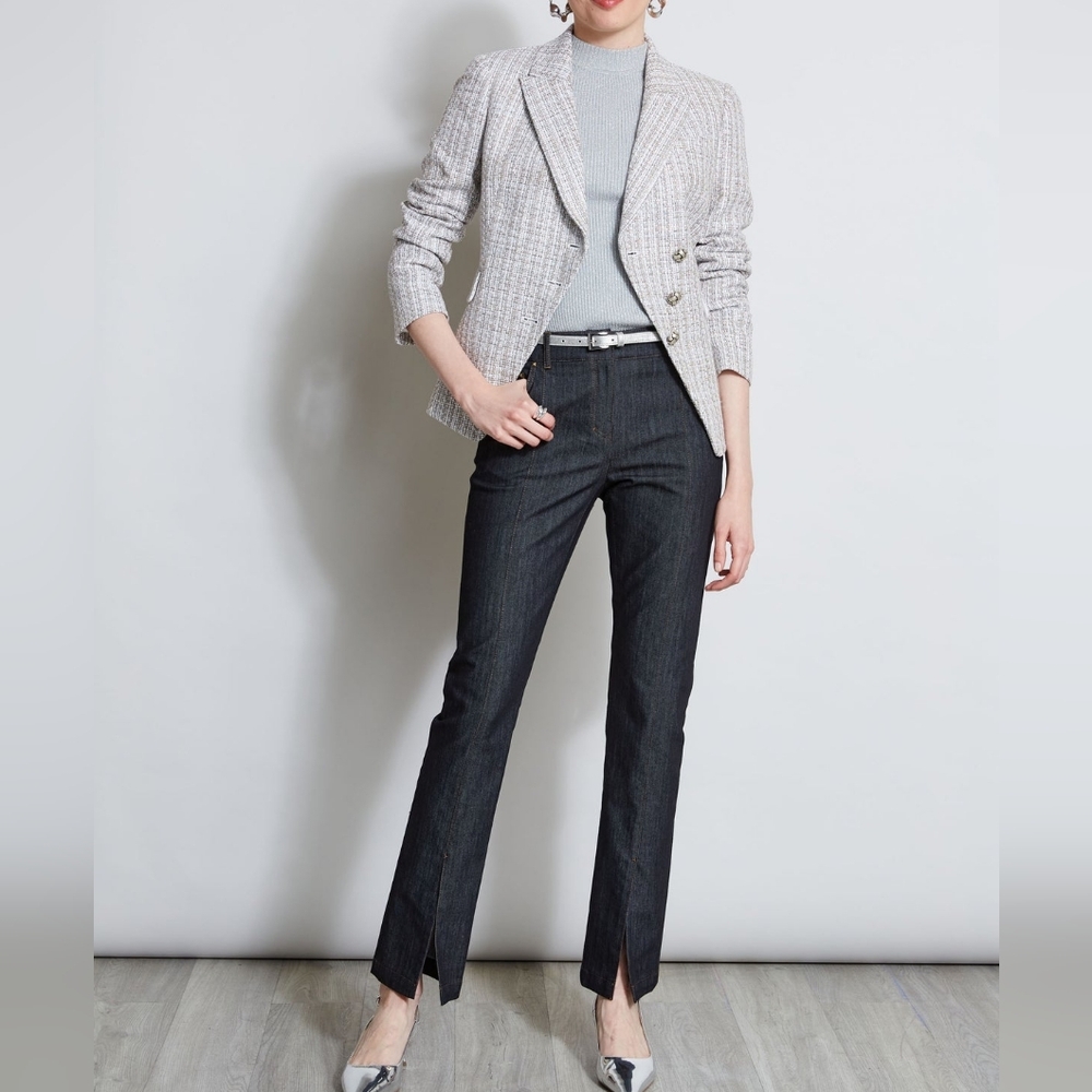 NWT ELIE TAHARI | $328 Split Hem Jeans